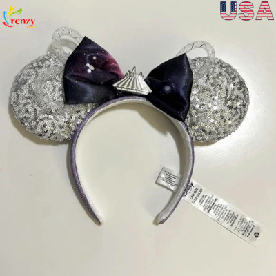 US Disney Parks Minnie Mouse The Main Attraction Space Mountain Ears Headband-image