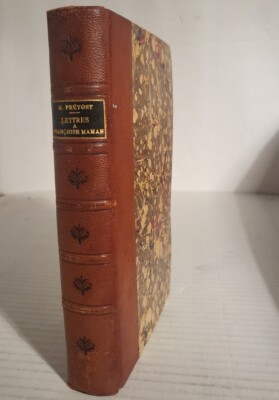 (1912) M. Prevost Lettres A Francoise Maman (HC) (French) Leather Spine -image