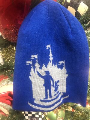 NEW 2021 WALT DISNEY WORLD 50 ANNIVERSARY MICKEY MOUSE WINTER SKI BEANIE CAP HAT-image