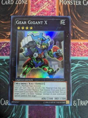 Yu-Gi-Oh! Gear Gigant CT10-EN017 Limited Super Rare NM a1/-image