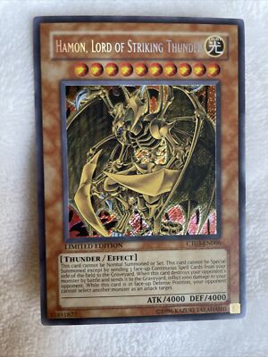 Hamon, Lord of Striking Thunder CT03-EN006 Limited Edition Holographic Rare-image