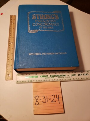 Strong's Exhaustive Concordance of the Bible with Greek and Hebrew Dictionaries-image