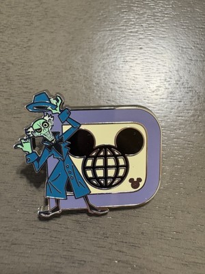 Disney Pin 2025 Hidden Mickey WDW D Characters Hatbox Ghost Haunted Mansion-image
