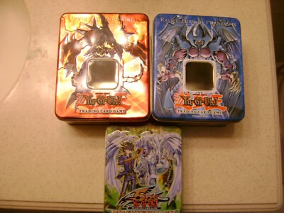 Yu-Gi-Oh Collectors Tin Lot of 3 Volcanic Doomfire Raviel Lord of Phantasms-image