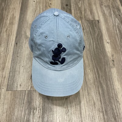 Walt Disney World Park Authentic Original Hat Cap Mickey Mouse Blue Embroidered-image