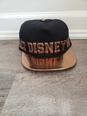 Walt Disney World Logo Belle Of The Ball Bronze Baseball Cap Hat Adjustabl-image