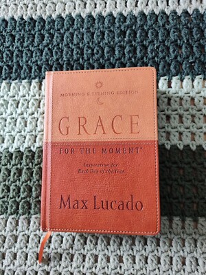 Grace for the Moment Inspiration for Each Day of the Year by MAX LUCADO Leather-image