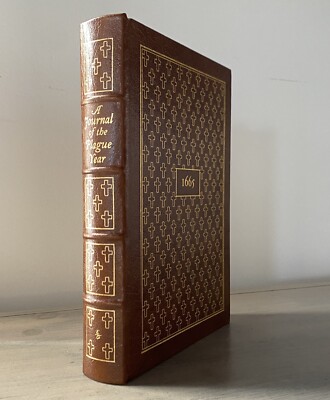 Daniel Defoe A JOURNAL OF THE PLAGUE YEAR Easton Press 1st Edition 1st Printing-image