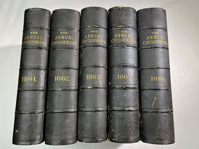 1861-1865 The American Annual Cyclopedia Register of Important Events Civil War-image