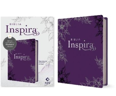 Tyndale Biblia Inspira Ntv Con Filament (Tapa Dura de Sentipiel, (Leather Bound)-image