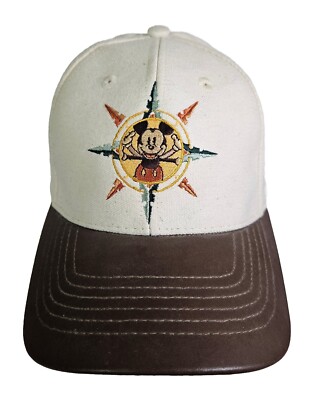 Vintage Walt Disney World Tour Embroidered Adjustable Hat Travel Work Theme Park-image