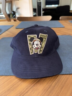 RARE Vintage Disney Animal Kingdom Hat Cap Walt Disney World Mickey-image