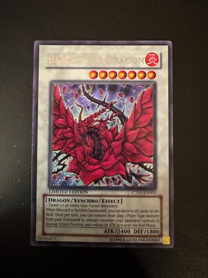 Black Rose Dragon Limited Secret Rare LP CT05-EN003-image