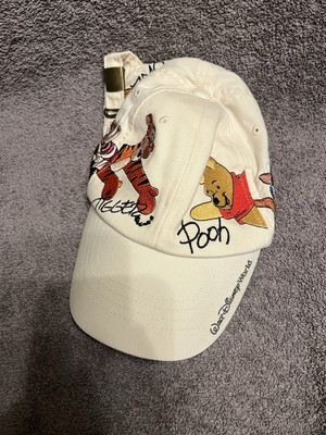 Vintage Walt Disney World Embroidered Youth Whinnie The Pooh And Friends Hat-image