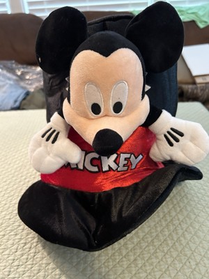 Walt Disney World Velvet Mickey Mouse Hat 3-D Mickey Mouse Flying Through Hat-image