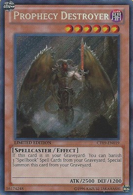 Prophecy Destroyer - CT09-EN019 - Secret Rare - Limited Edition Lightly Played 2-image
