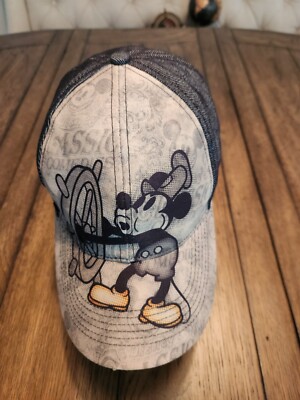 Walt Disney World 1920s Classic Cartoon WDW Mickey Mouse Designer Sailor Hat-image