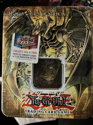Yu-Gi-Oh! Collectors Tin -HAMON LORD OF STRIKING THUNDER with 41 Cards-2006-image