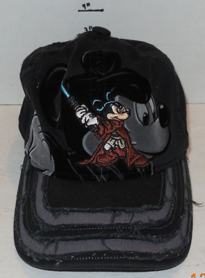 Walt Disney World Disneyland Exclusive adjustable Hat Cap Mickey Starwars Jedi-image