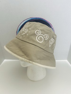 Walt Disney World Bucket Hat Unisex Beige One Size  Embroidered Cotton-image