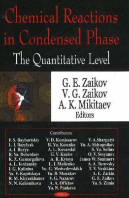 Chemical Reaction in Condensed Phase.the Quantitative Level (New)-image