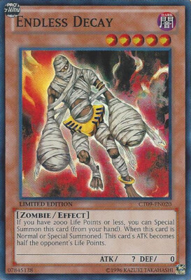 Endless Decay - CT09-EN020 - Super Rare - Limited Edition x1 - Near Mint-image