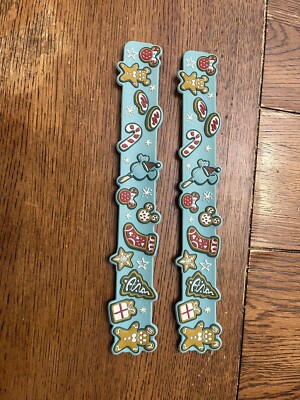 Disney Parks Holiday’s/ Christmas 2022 Slap Bracelet Walt Disney World Set Of 2-image