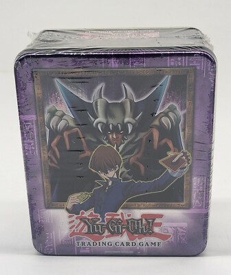 2004 Vintage Yugioh Yu-Gi-Oh Kaiba Lord Of D. Collectors Tin SEALED Konami-image