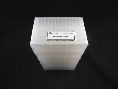 PION Plastic Deep Well Plate 96-Well Cell Culture Natural 110023 5/PACK-image