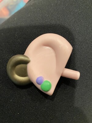 Mr Potato Head Disney Parks Pirate Pink Ear WDW Gold Earring 2006 Hasbro Jewelry-image