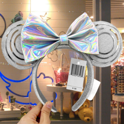 NEW Disney Parks Loungefly Tron MinnIe Mouse Ears Headband Shanghai-image