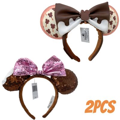 Loungefly Mickey Ice Cream Bar Scented+Disney-Ice Cream Bar Minnie Ears Headband-image