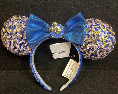 Disney Parks Annual Passholder Exclusive Mickey Minnie Ears Headband 2021-image