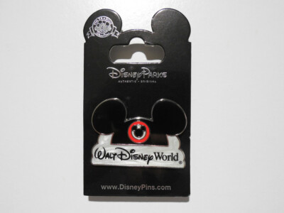 Walt Disney World Theme Park Mickey Ears Hat Collectible Trading Pin Authentic-image