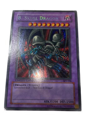 B. Skull Dragon BPT-006 Secret Rare 1st Edition Limited Edition LP Yu-Gi-Oh!-image
