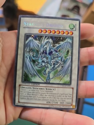 Yugioh! Stardust Dragon CT05-EN001 Secret Rare MP-image