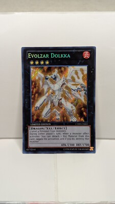 Yu-Gi-Oh! Evolzar Dolkka CT09-EN001 Secret Rare Limited Edition NM-image
