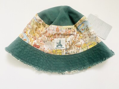 NWT Disney World 50th Anniversary Vault Collection Park Map Adult Bucket Hat-image