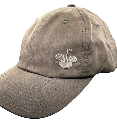 Experience Disney Golf Collection Mickey Mouse Baseball Cap Hat Brown Khaki-image