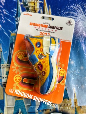 2023 Disney Parks RunDisney Springtime Surprise Pixar Weekend Shoe Ornament-image