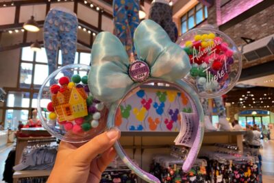 US Disney Parks UP Grape Soda Cap Balloons Pixar Minnie Ears Headband 2022-image
