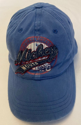 Disney World MICKEY MOUSE  Original Vintage 28 Baseball Cap Adult-image