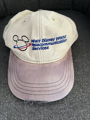 Walt Disney World Telecommunications Services Cast Member Employee Hat 1990s-image
