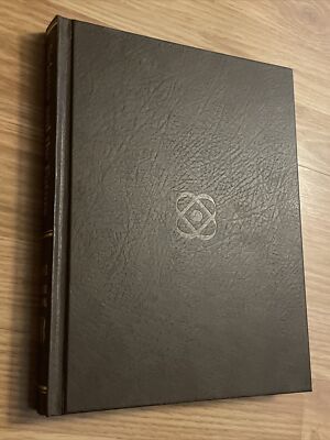 Encyclopedia Britannica Science and The Future 1981 Yearbook HC Leather Bound-image