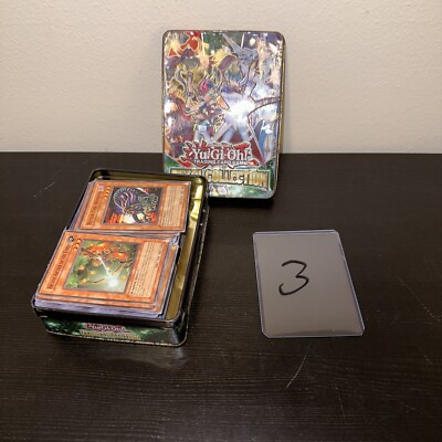 Yugioh Common bulk card lot W/ Collectors Tin AST LOB LON MRD & More!-image