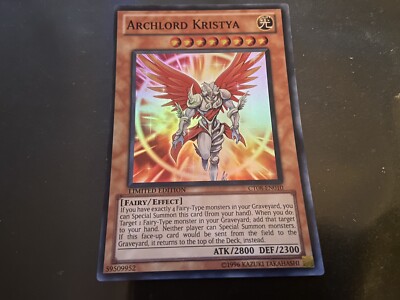 Archlord Kristya Super Rare Limited Edition CT08-EN010-image