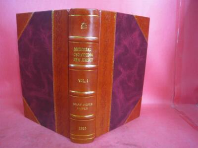 Memorial Cyclopedia Of New Jersey Volume 1 1915 By Mary Depue Ogden Leatherbound-image