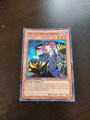 Yugioh! Tour Guide From the Underworld CT09-EN013 Limited Super Rare NM y16-image