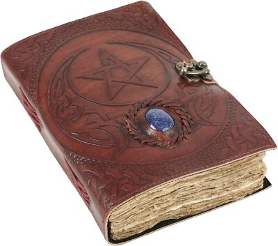Vintage Leather Journal Handmade Buffalo Non-Refillable Deckle Edge Paper – Le-image