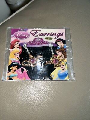 Disney Aladdin Earrings Swarovski Crystals Magic Lamp by Arribas Brothers-image